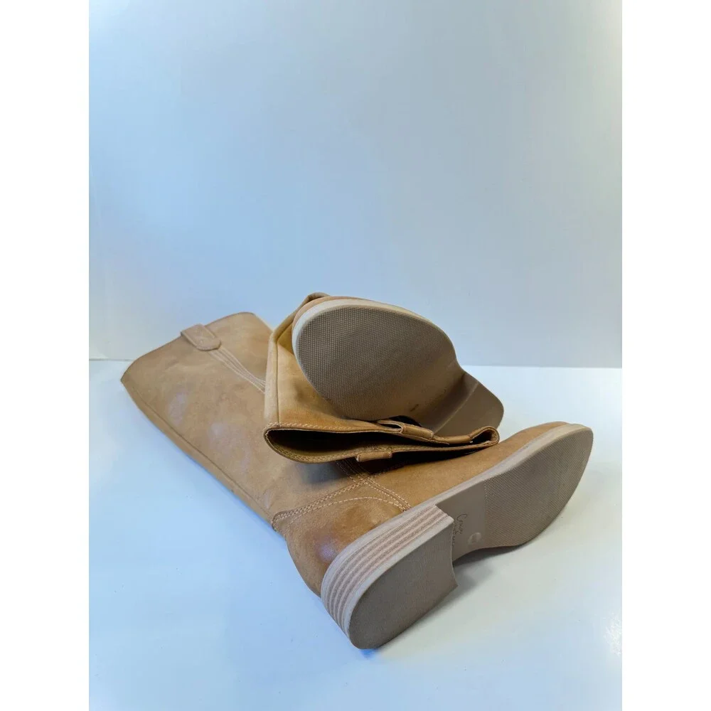 Crown Vintage Womens Boots Feya Light Tan US 8